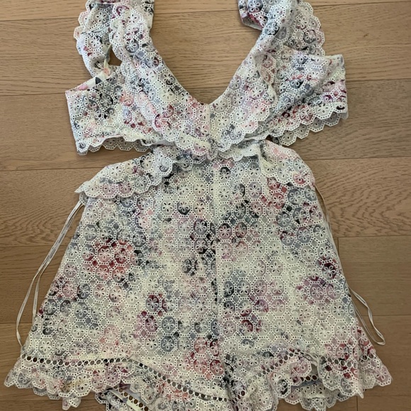 Zimmermann Jasper Honeycomb Romper - Picture 5 of 5